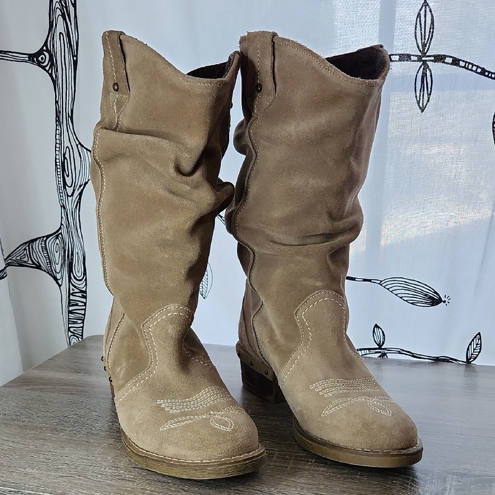 Suede Tan Women's Boots